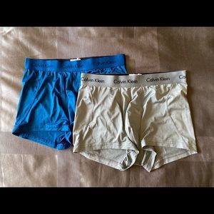 Mens medium Calvin Klein Microfiber Stretch trunks